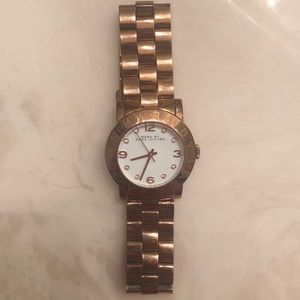 Marc by Marc Jacobs rose gold watch